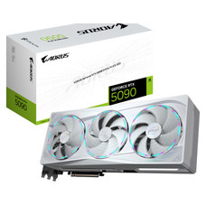 GIGABYTE AORUS GeForce RTX 5090 STEALTH ICE 32G Tarjeta Gr&aacute;fica - 32GB GDDR7, 512bit, PCI-E 5.0, 2655MHz Frecuencia del n&uacute;cleo, 3 x DP 2.1a, 1 x HDMI 2.1b, NVIDIA DLSS 4, GV-N5090AORUSST ICE-32GD (Espera 4 dias)