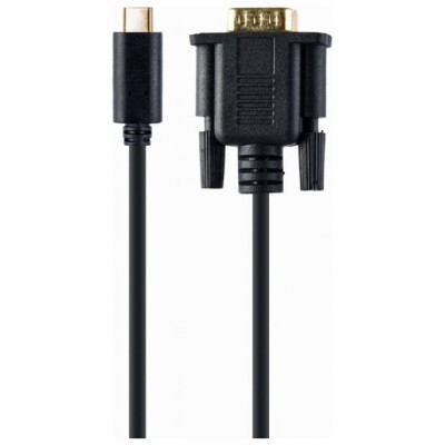 ADAPTADOR USB C A VGA M 2 M NEGRO BLISTER