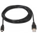 CABLE USB 2.0 TIPO AM-MINI BM NEGRO 1.0M AISENS