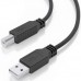 CABLE USB 2.0 CON AMPLIFICADOR TIPO AM-BM NEGRO 15M