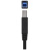 AISENS - CABLE USB 3.0 IMPRESORA TIPO A/M-B/M, NEGRO, 3.0M