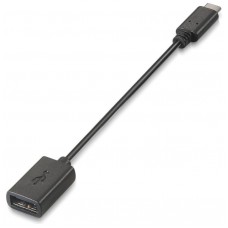 CABLE USB 2.0 3A TIPO USB-CM-AH NEGRO 15CM AISENS