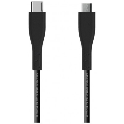 CABLE USB 2.0 USB-C M A MICRO USB B M 2M 3A  AISENS