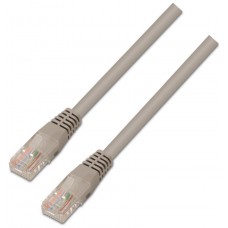 AISENS - CABLE DE RED LATIGUILLO RJ45 LSZH CAT.6 UTP AWG24, GRIS, 2.0M