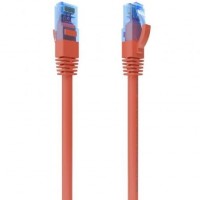 CABLE RED LATIGUILLO RJ45 CAT.6 UTP AWG26 CCA ROJO
