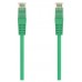 AISENS - CABLE DE RED LATIGUILLO RJ45 LSZH CAT.6A 500 MHZ UTP AWG24, VERDE, 25CM