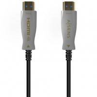 AISENS - CABLE 150M HDMI V2.0 AOC PREMIUM ALTA VELOCIDAD / HEC 4K@60HZ 4:4:4 18GBPS, A/M-A/M, NEGRO