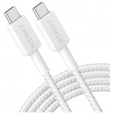 CABLE ANKER 322 USB-C A USB-C 1,8M 60W BLANCO