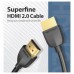 CABLE HDMI V2.0 4K M-M PORTATIL 0.50 M NEGRO VENTION (Espera 4 dias)