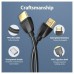 CABLE HDMI V2.0 4K M-M PORTATIL 0.50 M NEGRO VENTION (Espera 4 dias)