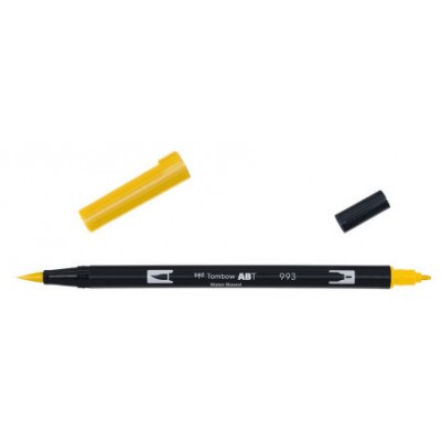 ROTULADOR DOBLE PUNTA PINCEL DUAL BRUSH-993 - COLOR CHROME ORANGE. TOMBOW ABT-993 (Espera 4 dias)