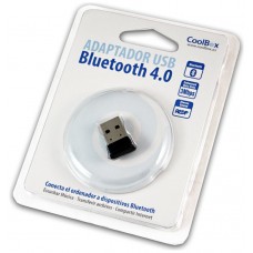 ADAPTADOR COOLBOX BLUETOOTH BT4.0 USB2.0 MINI (Espera 4 dias)