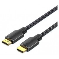 CABLE HDMI V2.0 4K M-M TRENZADO 1 M NEGRO VENTION (Espera 4 dias)-3SX CABLE HDMI V2.0 4K M-M TRENZADO 1 M NEGRO VENTION (Espera 4 dias)