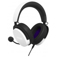 NZXT RELAY AURICULARES CON MICROFONO, DTS, BLANCO (Espera 4 dias)