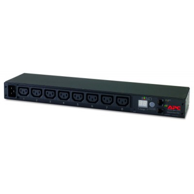 APC RACK PDU, METERED, 1U, 16A, 208/230V, (8) C13 (Espera 4 dias)-SX594 APC RACK PDU, METERED, 1U, 16A, 208/230V, (8) C13 (Espera 4 dias)