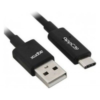 CABLE USB 2.0  A USB TYPE-C CONECTORES METALICOS APPROX (Espera 4 dias)