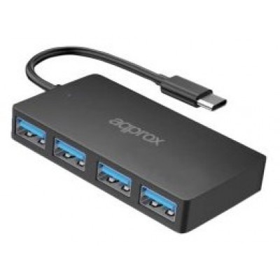 HUB USB-C 3.0 APPROX APPC54V2 4xUSB3.2 HASTA 5 Gbit/s
