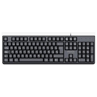 TECLADO MX205 NEGRO APPROX (Espera 4 dias)-SX1 TECLADO MX205 NEGRO APPROX (Espera 4 dias)