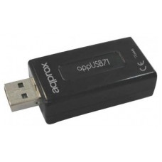 TARJETA DE SONIDO APPROX USB 7.1 APPUSB71 + VOLUMEN