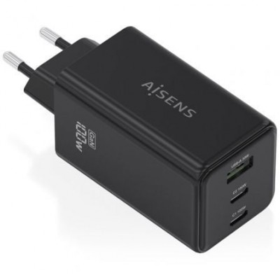 CARGADOR GaN 100W 2USB-C PD3.0 QC4.0 1USB-A QC3.0