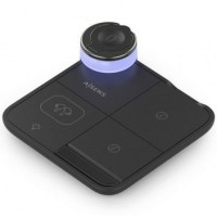 Aisens Cargador Inalámbrico USBC 15W 4 en 1 Negro-4SX Aisens Cargador Inalámbrico USBC 15W 4 en 1 Negro