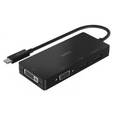 Adaptador Usb-c Belkin Avc003btbk A 1xhdmi 1xvga