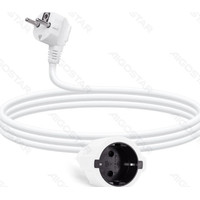 CABLE ALARGADOR ALEMAN 3G 3 M BLANCO AIGOSTAR (Espera 4 dias)-22SX CABLE ALARGADOR ALEMAN 3G 3 M BLANCO AIGOSTAR (Espera 4 dias)