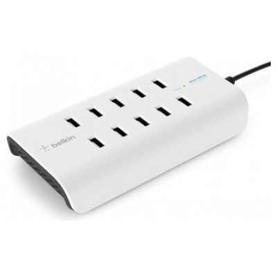 Hub Usb 2.0 Belkin 10 Puertos 2.4amp Usb Charger