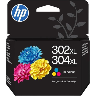 HP Cartucho 302XL/304XL Tricolor