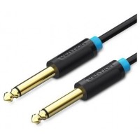 CABLE AUDIO ESTEREO MONO JACK 6.5/M JACK 6.5/M 3 M NEGRO VENTION (Espera 4 dias)