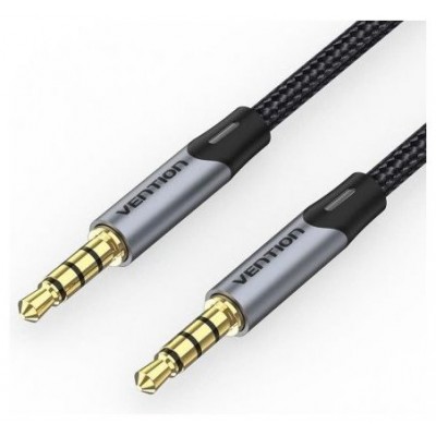 CABLE AUDIO ESTEREO JACK 3.5/M JACK 3.5/M 0.5 M GRIS VENTION (Espera 4 dias)