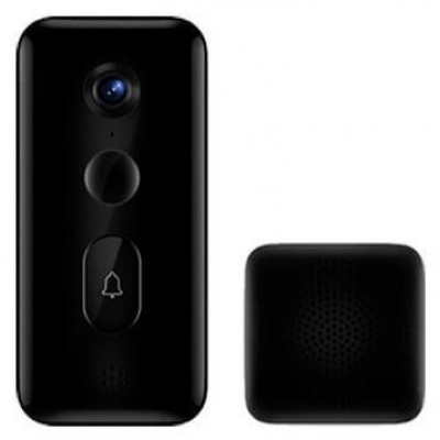 VIDEOPORTERO INTELIGENTE SMART DOORBELL 3 NEGRO XIAOMI (Espera 4 dias)