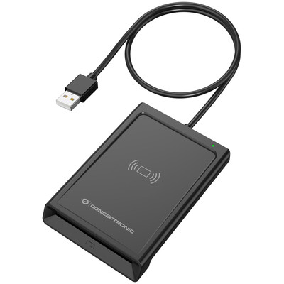 LECTOR EXTERNO DNI USB CONCEPTRONIC BIAN11B DNI 4.0