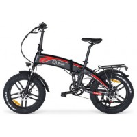 YOUIN ELECTRIC BICYCLE BK1400R DAKAR BLACK/RED (Espera 4 dias)