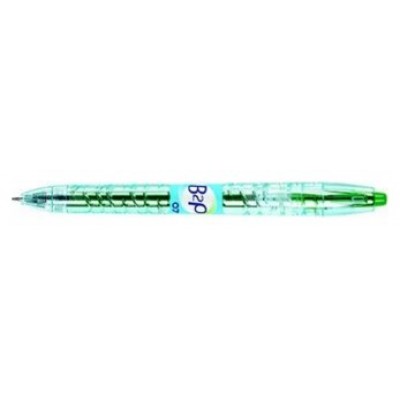 BOLIGRAFO B2P RETRACTIL VERDE PILOT BL-B2P-7-G-BG (MIN10) (Espera 4 dias)