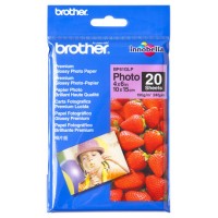 BROTHER Papel Inkjet Glossy 10x15 20h 190g/m2