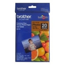 BROTHER Papel Inkjet Glossy 10x15 20h 260g/m2