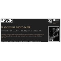 Epson GF papel Photo Traditional 64"  x 15,2m - 300 g/m2