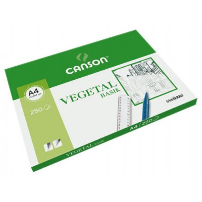 PAQUETE 250 HOJAS PAPEL VEGETAL A4 90G GUARRO CANSON C200406219 (Espera 4 dias)