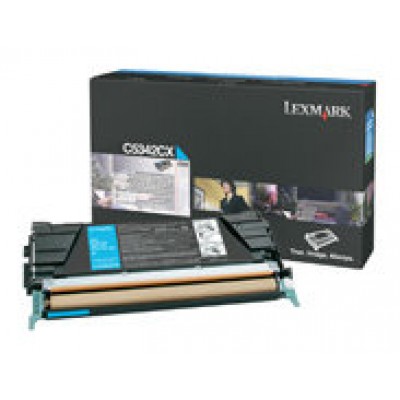 Lexmark C534 Cartucho toner cian Extra Alto Rendimiento (7K)