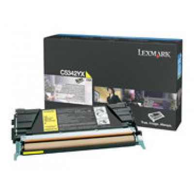 Lexmark C534 Cartucho toner amarillo Extra Alto Rendimiento (7K)