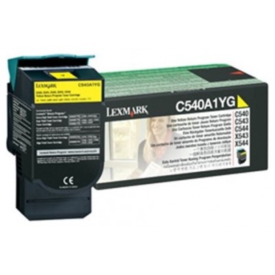 LEXMARK C540/543/544 Toner Amarillo Retornable 1K