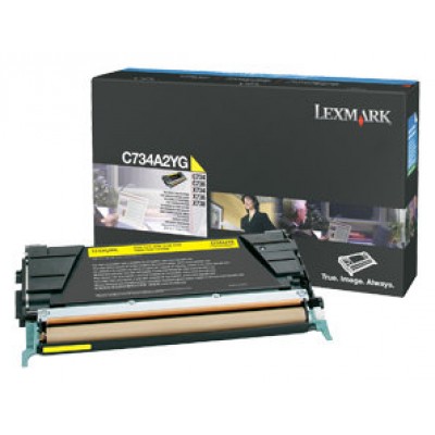 Lexmark C73x, X73x Cartucho de toner amarillo (6K)