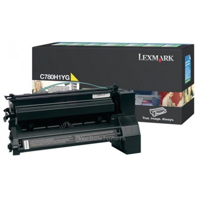 LEXMARK C-780/C-782/X-782 Cartucho de impresion Amarillo retornable (10.000 pag.)