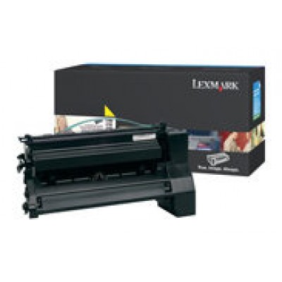 Lexmark C78x Cartucho impresion amarillo Alto Rendimiento (10K)