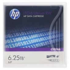HP cartucho de datos DC Ultrium LTO-6 (MP) etiquetado 2,5TB/6,25TB (Pedir en Pack 20 ud)