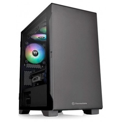 CAJA THERMALTAKE S100 BLACK MATX 1XUSB 3.0 SIN FUENTE NEGRO