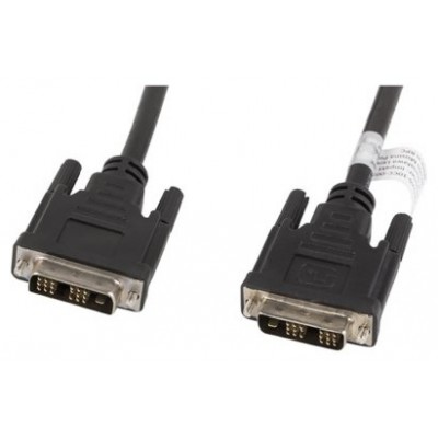 CABLE DVI-D LANBERG 18+1 MACHO/MACHO SINGLE LINK 1.8M