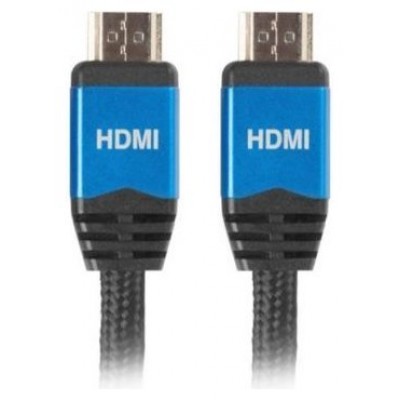 CABLE HDMI LANBERG MACHO/MACHO V2.0 CU 4K PREMIUM 3M NEGRO