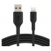 Cable Belkin Caa001bt2mbk Lightning A Usb-a Boost